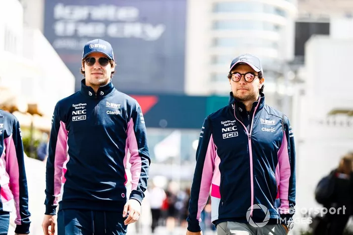 Lance Stroll, Racing Point y Sergio Pérez, Racing Point 