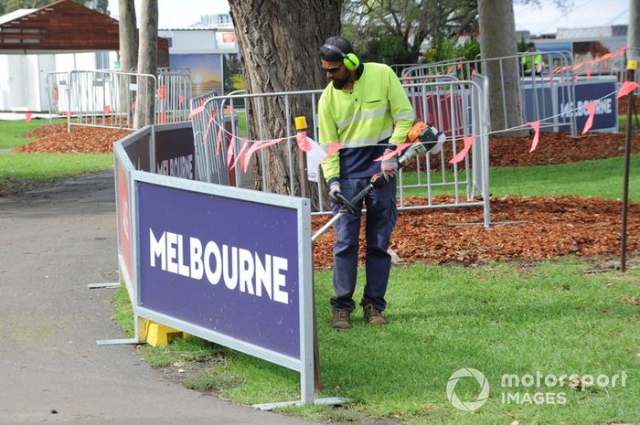 Llegada del material