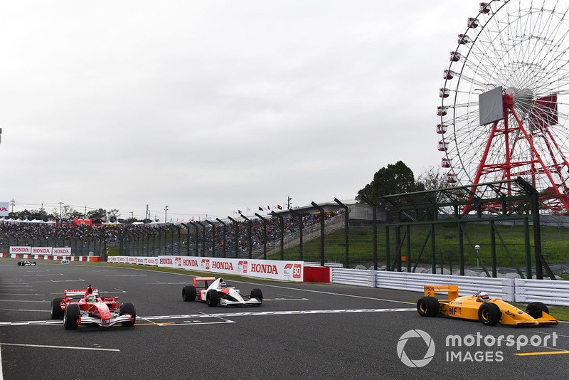 Ferrari, McLaren, Lotus