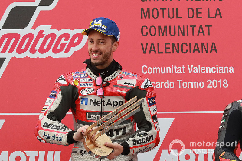 Podio: ganador, Andrea Dovizioso, Ducati Team