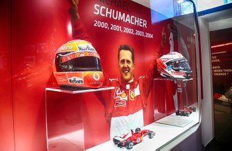 The 'Michael 50' exhibition in the Ferrari Museum in Maranello