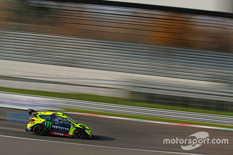 Valentino Rossi, Carlo Cassina, Ford Fiesta