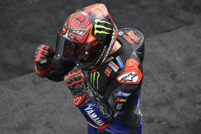 Tercer lugar Fabio Quartararo, Yamaha Factory Racing