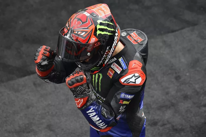 Tercer lugar Fabio Quartararo, Yamaha Factory Racing