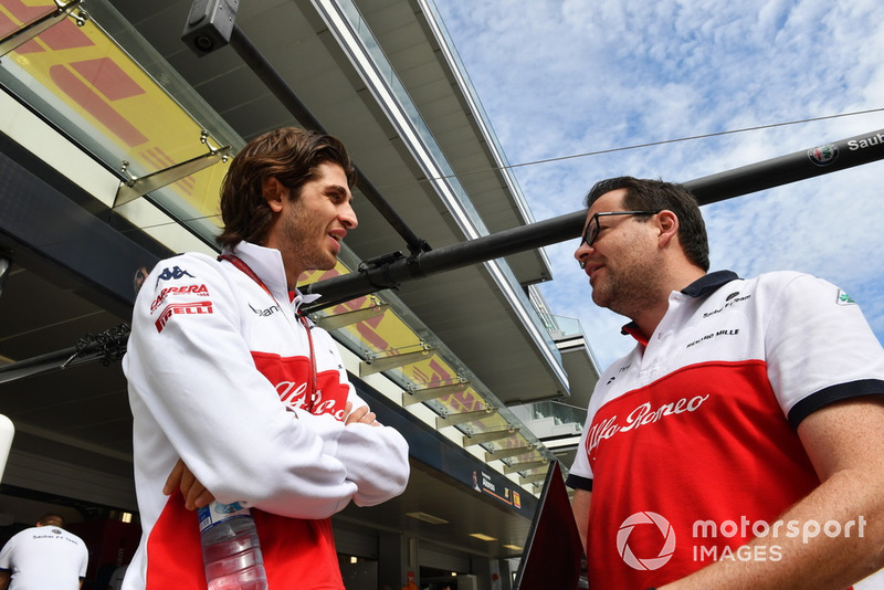 Antonio Giovinazzi, Sauber