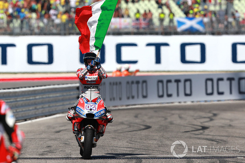 Race winner Andrea Dovizioso, Ducati Team