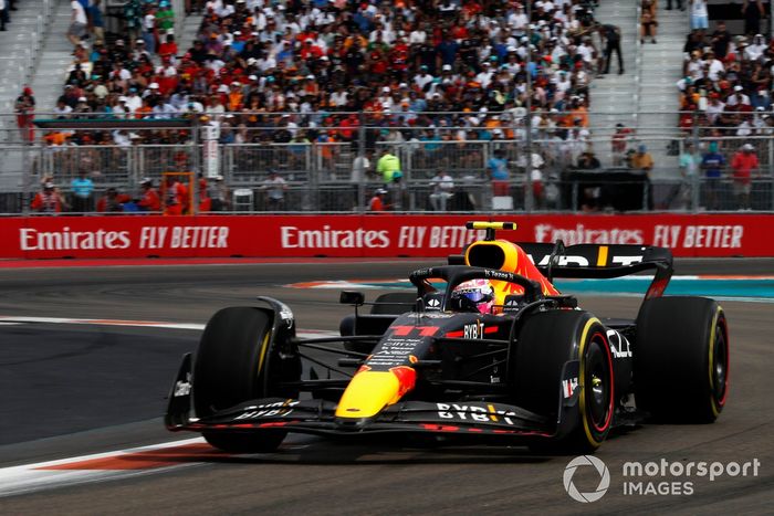 22º Sergio Pérez  - 18 carreras - De Gran Bretaña 2022 a Miami 2023 - Red Bull