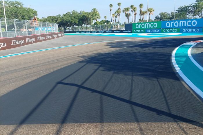 Turn 17 track repair detail