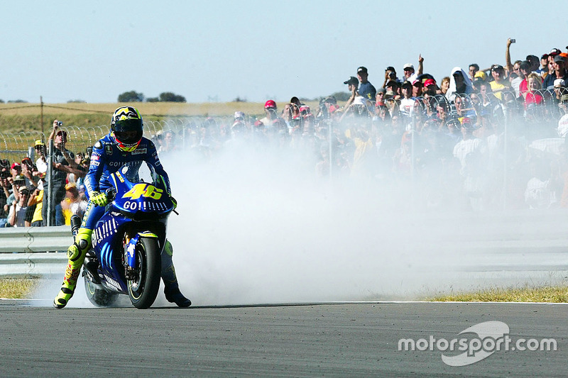 Racewinnaar Valentino Rossi