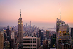 Die Skyline von Manhattan