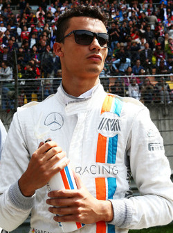 Pascal Wehrlein, Manor Racing, op de grid