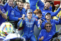 Derde plaats Maverick Viñales, Team Suzuki Ecstar MotoGP
