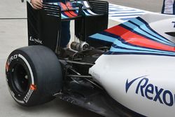 Detalle trasero de Williams FW38