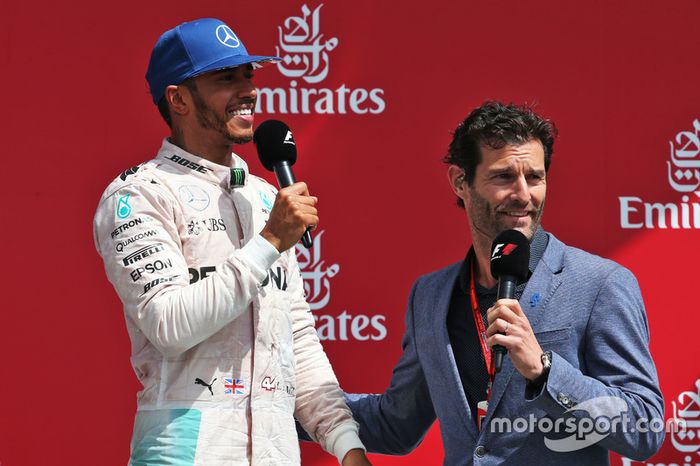 Mark Webber y Lewis Hamilton