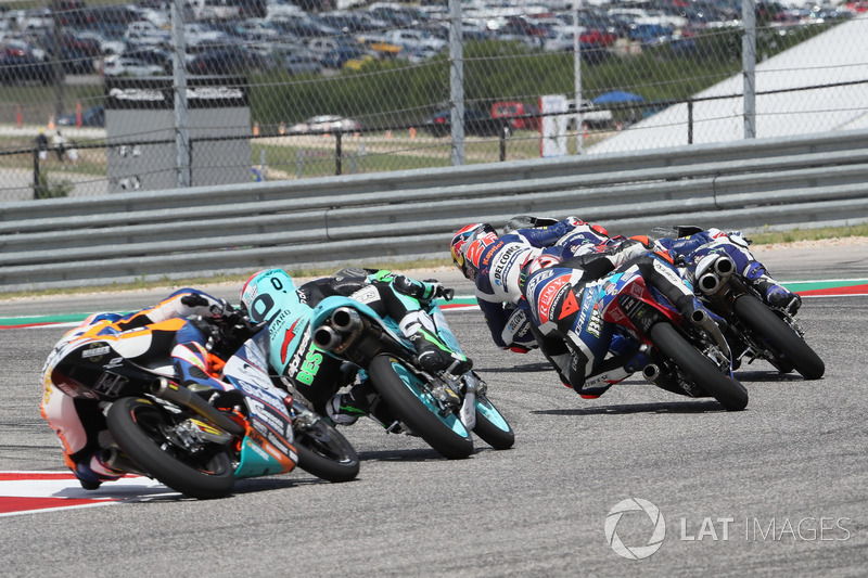 Fabio Di Giannantonio, Del Conca Gresini Racing Moto3, Jorge Martin, Del Conca Gresini Racing Moto3, Marco Bezzecchi, Prüstel GP