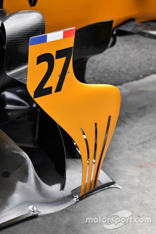 Renault RS17: Luftleitblech