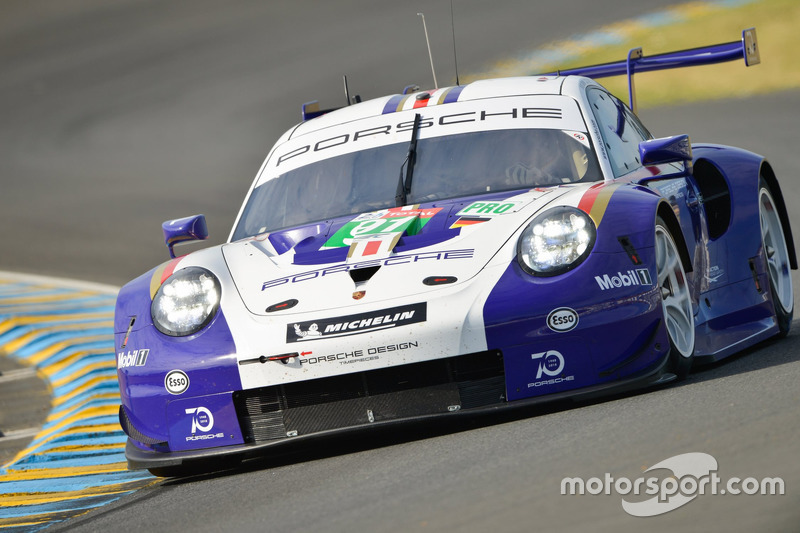 #91 Porsche GT Team Porsche 911 RSR: Richard Lietz, Gianmaria Bruni, Frédéric Makowiecki