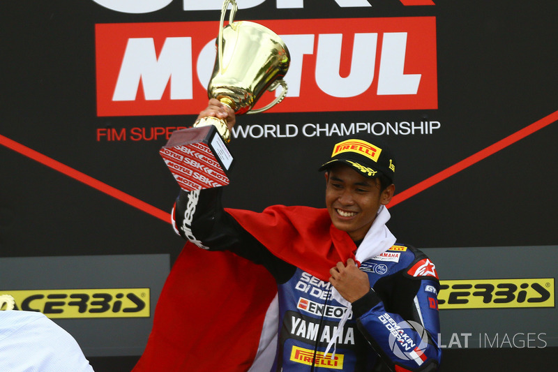 WorldSSP300 Brno 2018: Galang Hendra, Yamaha MotoX Racing