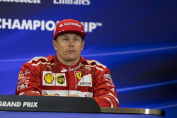 Third place Kimi Raikkonen, Ferrari