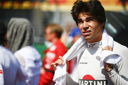 Lance Stroll, Williams Racing, on the grid