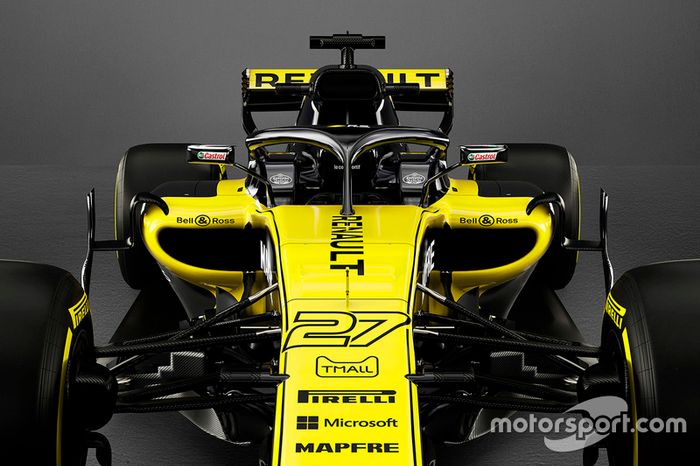 Renault F1 Team RS18 front detail