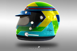 Felipe Massa 1970's helmet concept