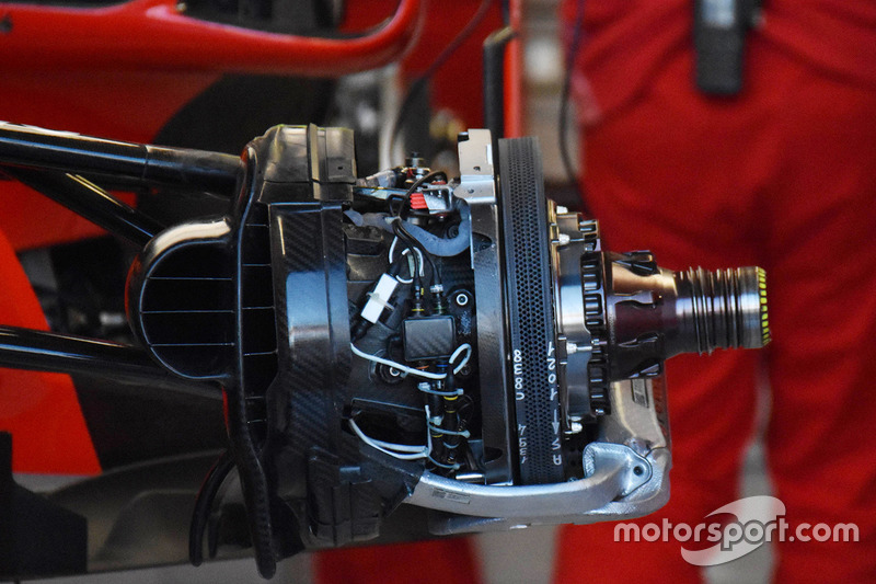 Ferrari SF71H front brake detail