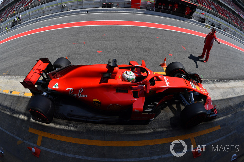 Antonio Giovinazzi, Ferrari SF71H