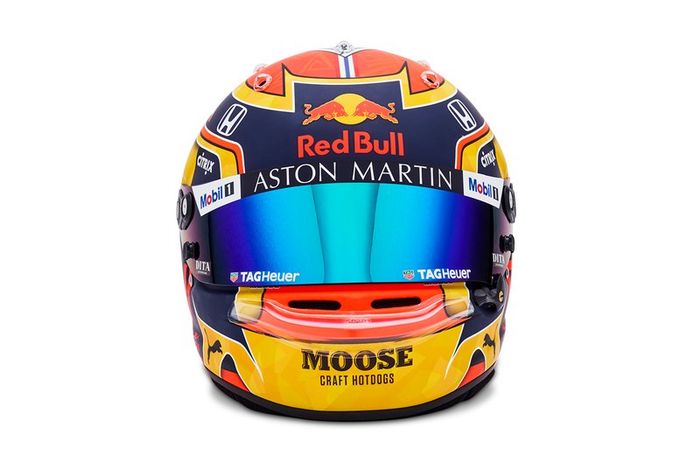 El casco de Alexander Albon para 2020