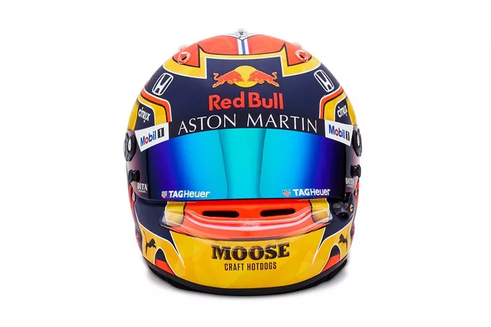 El casco de Alexander Albon para 2020