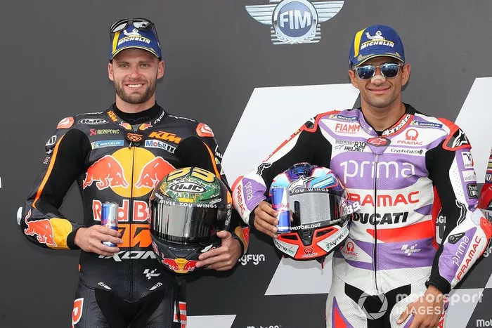 Brad Binder, Red Bull KTM Factory Racing, Jorge Martín, Pramac Racing