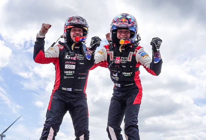 Ganador Kalle Rovanperä, Jonne Halttunen, Toyota Gazoo Racing WRT Toyota GR Yaris Rally1