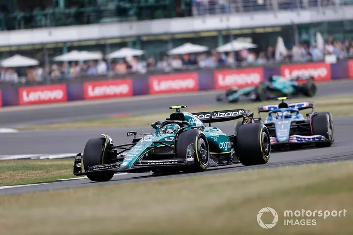 Fernando Alonso, Aston Martin AMR23, Pierre Gasly, Alpine A523