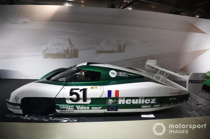 La WM-Peugeot détentrice du record de vitesse en 1988