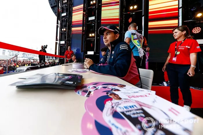 Sergio Pérez, Racing Point y Lance Stroll, Racing Point