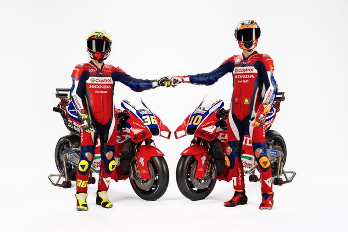 Luca Marini, Honda HRC, Joan Mir, Honda HRC