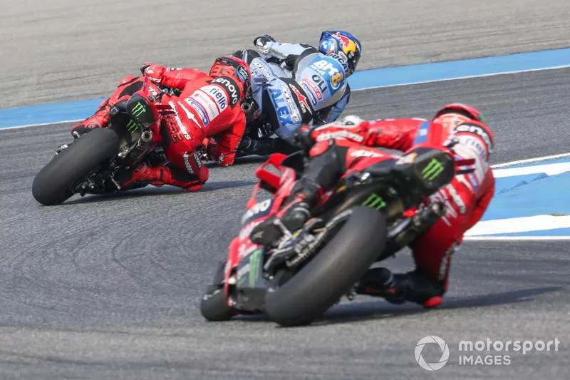 Marc Marquez, Ducati Team, Alex Marquez, Gresini Racing