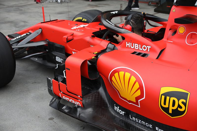 Ferrari SF90 dettaglio laterale