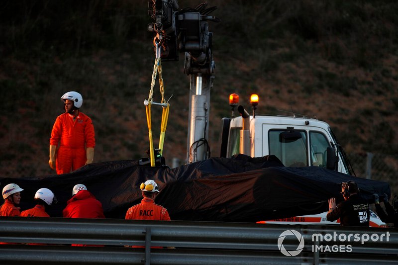 Wagen van Romain Grosjean, Haas F1 Team VF-19