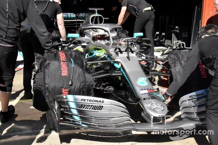 Mercedes AMG F1 W10, dettaglio