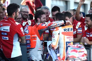 Andrea Dovizioso, Ducati Team, Marc Marquez, Repsol Honda Team