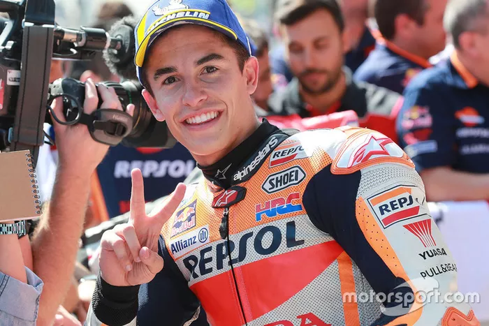 Poleman Marc Marquez, Repsol Honda Team
