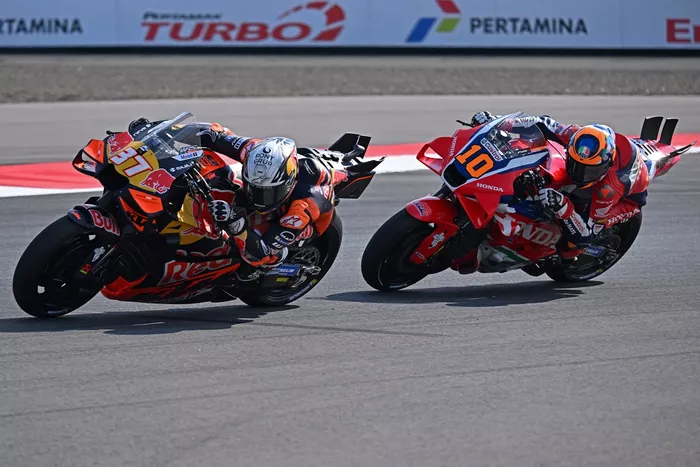 Luca Marini, Honda HRC, Pedro Acosta, Red Bull KTM Factory Racing