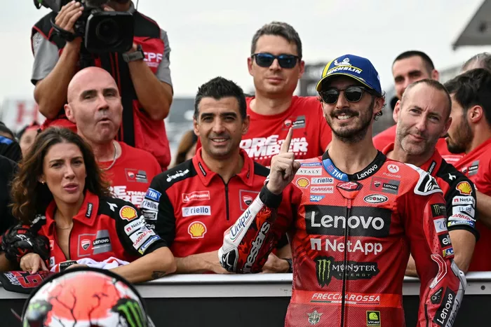 Francesco Bagnaia, Ducati Team, Marc Marquez, Ducati Team