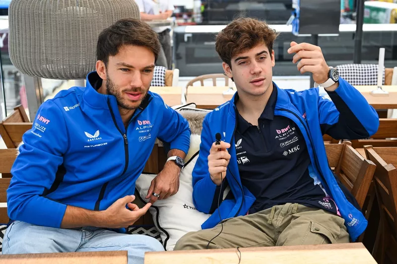 Pierre Gasly, Alpine, Franco Colapinto, Alpine
