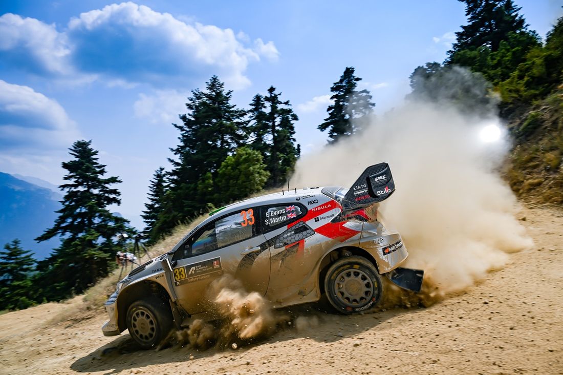 Elfyn Evans, Scott Martin, Toyota Gazoo Racing WRT Toyota GR Yaris Rally1