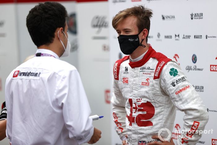 Callum Ilott, piloto de pruebas y reserva de Alfa Romeo Racing