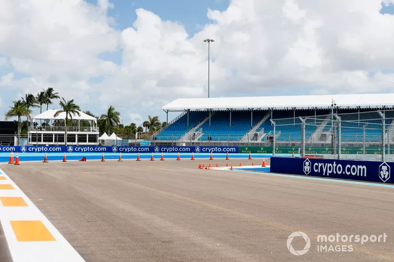 A view of the track