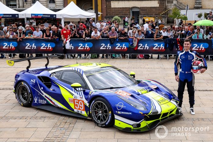 #59 Inception Racing Ferrari 488 GTE Evo LMGTE Am of Louis Prette 