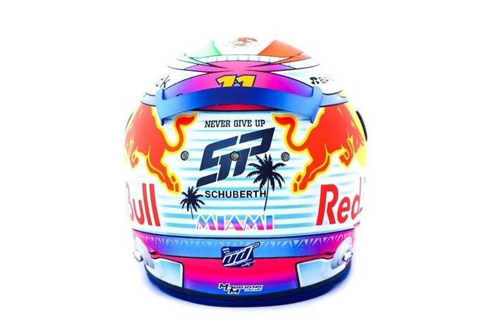 Casco de Sergio Pérez, Red Bull Racing